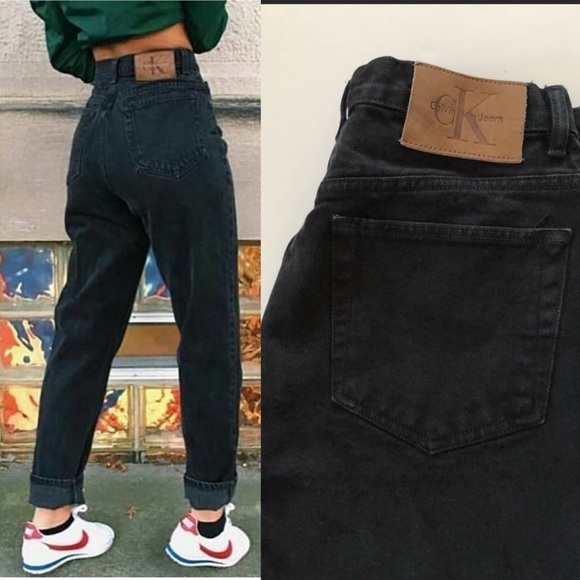 vintage high waisted boyfriend jeans